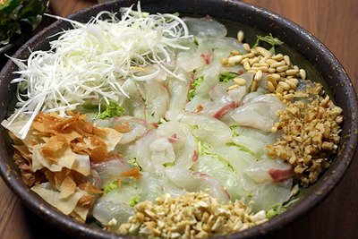 中華風鯛のサラダ