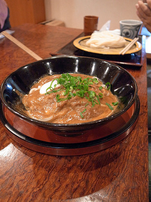 塩がま屋のカレーうどん　細麺