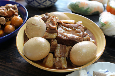 豚と厚揚げの中華風煮物