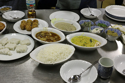 「グルコバ４５」の食事風景