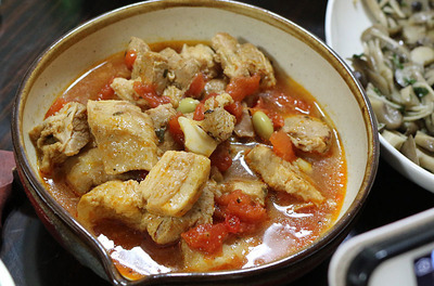 豚バラ肉のトマトスープ