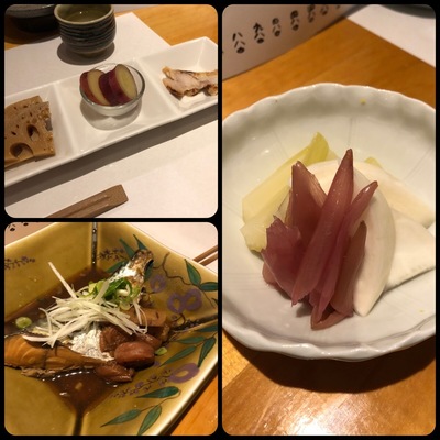 八戸ノ里の酒肴処「うちだ」の料理