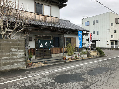 上野製麺所の店構え