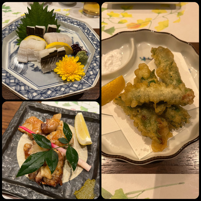 広島の「二毛作」で食べた料理